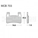 Klocki hamulcowe TRW Lucas MCB703SV (2 szt.)