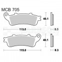 Klocki hamulcowe TRW Lucas MCB705SH (2 szt.)