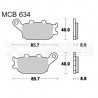 Klocki hamulcowe TRW Lucas MCB634SH (2 szt.)