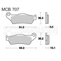 Klocki hamulcowe TRW Lucas MCB707 (2 szt.)