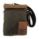 Longride, mała torba Heritage woskowana duffle/tank. Khaki/Ranger Uniwersalna.