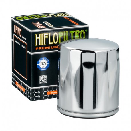 Filtr oleju HifloFiltro HF174C chromowany
