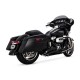 TOURING 17-20 Vance & Hines, wydech 2-1 / 2 "Big Radius 2-2. Chrom
