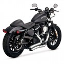 XL 14-20 Vance & Hines, wydech 2-1 / 2 "Big Radius 2-2. Chrom