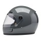 Kask Biltwell Gringo SV połysk szary sztorm S