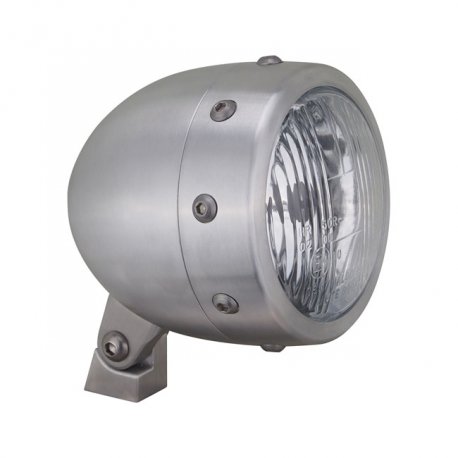 LAMPA PRZÓD HKC RETRO 4-1 / 2 ", POLEROWANE ALUMINUM