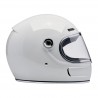 Kask Biltwell Gringo SV w kolorze błyszczącej bieli, rozmiar XL.