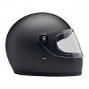 Kask Biltwell Gringo S w kolorze matowej czerni, rozmiar L.