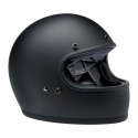 Kask Biltwell Gringo w kolorze matowej czerni, rozmiar XL.