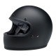 Kask Biltwell Gringo w kolorze matowej czerni, rozmiar XL.