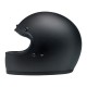 Kask Biltwell Gringo w kolorze matowej czerni, rozmiar XL.