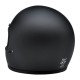 Kask Biltwell Gringo w kolorze matowej czerni, rozmiar XL.