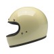 Kask Biltwell Gringo błyszczący kolor biały vintage S.