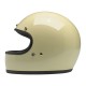 Kask Biltwell Gringo błyszczący kolor biały vintage S.