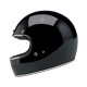 Kask Biltwell Gringo w kolorze połyskującej czernej S