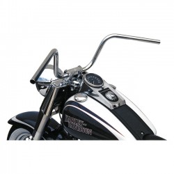 Kierownica TRW 1" Apehanger chrom 10" podniesienie ABE 82-22 H-D (z wyjątkiem 08-22 e-throttle i 88-11 Springers) z podwyższon