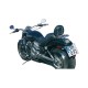 TRW 1" Roadstar Medium Wide kierownica chromowana 10" podniesienie ABE 82-22 H-D (z wyjątkiem 08-22 e-throttle i 88-11 Springer