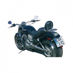 TRW 1" Roadstar Medium Wide kierownica chromowana 10" podniesienie ABE 82-22 H-D (z wyjątkiem 08-22 e-throttle i 88-11 Springer