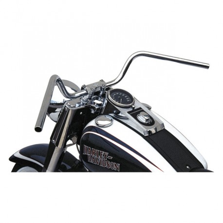 Kierownica motocyklowa TRW 1" Mystic High chromowany, podwyższenie 5.5", homologacja ABE 82-22 H-D (z wyjątkiem 08-22 z elektr