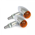 KIERUNKOWSKAZ MICRO BULLET, CHROMOWANY