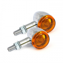 KIERUNKOWSKAZ MICRO BULLET, CHROMOWANY
