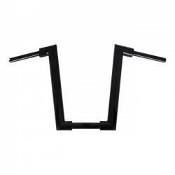 Kodlin, kierownica 2" Str8Up, wyjątkowo wysoka 43 cm. Czarna 14-23 FLHR Road King z mechanicznym sprzęgłem.