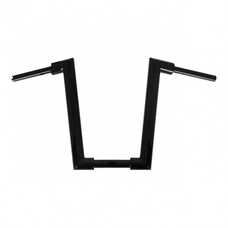 Kodlin, kierownica 2" Str8Up, wyjątkowo wysoka 43 cm. Czarna 14-23 FLHR Road King z mechanicznym sprzęgłem.
