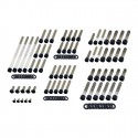 Screws4bikes, zestaw śrub silnika 89-98 Softail 91-98 Dyna