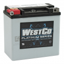 Akumulator Westco, uszczelniony AGM. 12 V, 14 A, 220 CCA