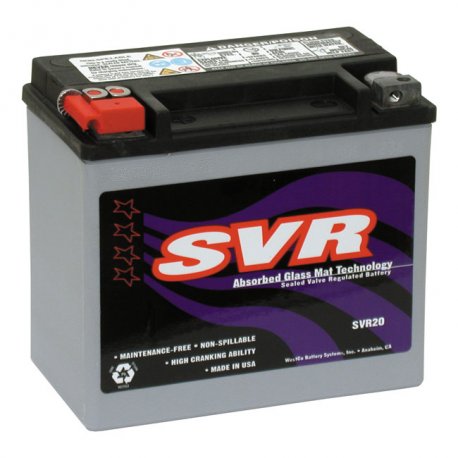 AKUMULATOR 12-V, KICKSTART MODELS.