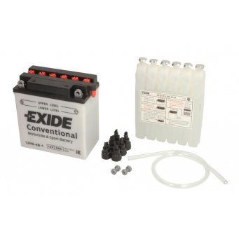 Akumulator kwasowy/rozruchowy/suchoładowany z elektrolitem EXIDE 12V 9Ah 85A L+