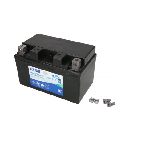 Akumulator agm/bezobsługowy/rozruchowy EXIDE 12V 8,6Ah 145A L+