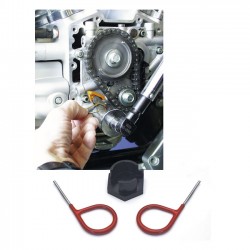 JIMS, narzędzie do naciągu łańcucha rozrządu 99-06 Twin Cam (z wyjątkiem 2006 Dyna) (NU)