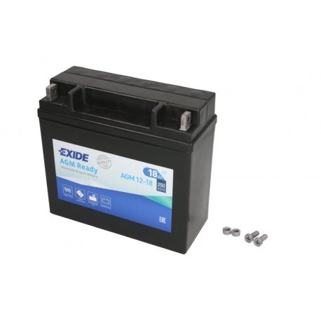 Akumulator agm/bezobsługowy/rozruchowy EXIDE 12V 18Ah 250A P+