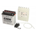 Akumulator kwasowy/rozruchowy/suchoładowany z elektrolitem EXIDE 12V 9Ah 85A P+