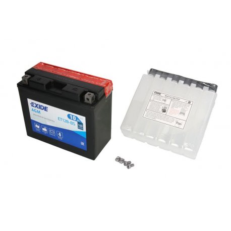 Akumulator agm/rozruchowy/suchoładowany z elektrolitem EXIDE 12V 10Ah 160A L+