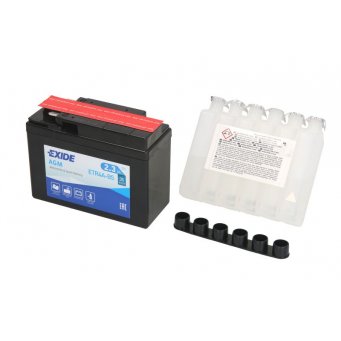 Akumulator agm/rozruchowy/suchoładowany z elektrolitem EXIDE 12V 2,3Ah 35A P+
