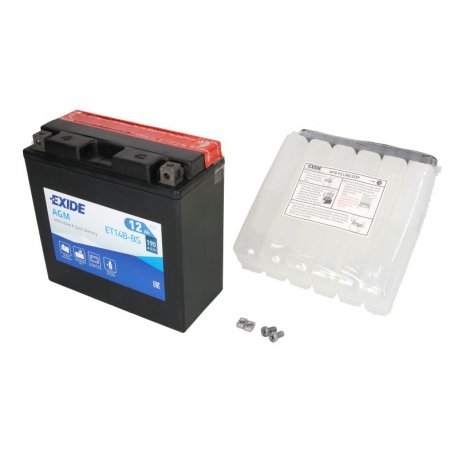 Akumulator agm/rozruchowy/suchoładowany z elektrolitem EXIDE 12V 12Ah 190A L+