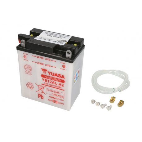 Akumulator kwasowy/obsługowy/rozruchowy YUASA 12V 12Ah 150A P+