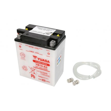 Akumulator kwasowy/obsługowy/rozruchowy YUASA 12V 14Ah 175A L+