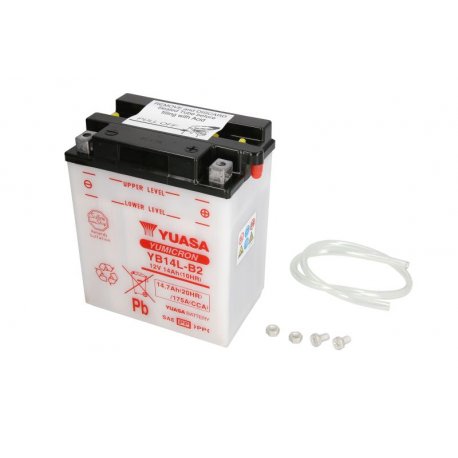 Akumulator kwasowy/obsługowy/rozruchowy YUASA 12V 14Ah 175A P+
