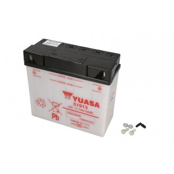 Akumulator kwasowy/obsługowy/rozruchowy YUASA 12V 19Ah 100A P+
