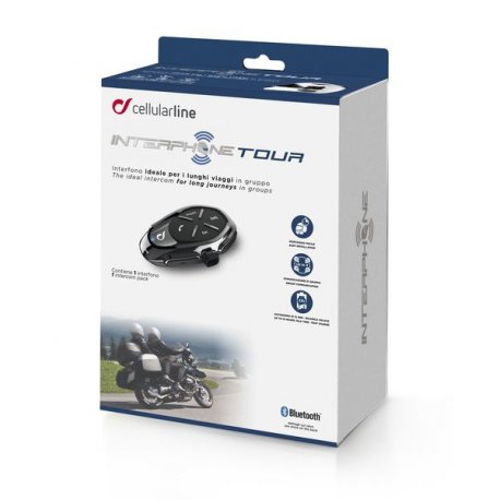 Intercom INTERPHONE TOUR komplet na 1 kask