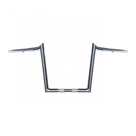 KIEROWNICA WILD1, Chubby Hooked 1-1/4" ape hangers. 12" rise. Chrome