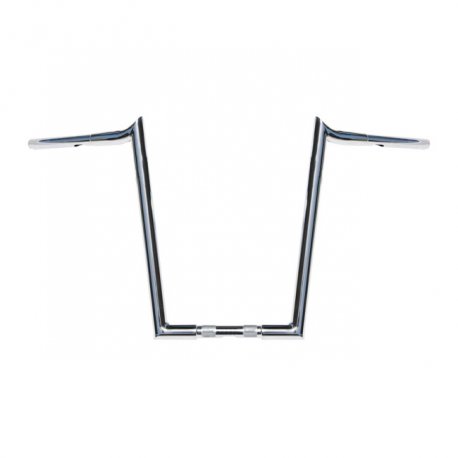 KIEROWNICA WILD1, Chubby Hooked 1-1/4" ape hangers. 16" rise. Chrom