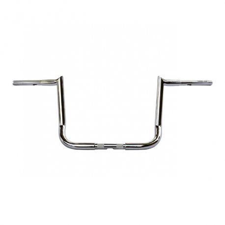 KIEROWNICA WILD1, Chubby Hooked 1-1/4" ape hangers. 12" rise. Chrom