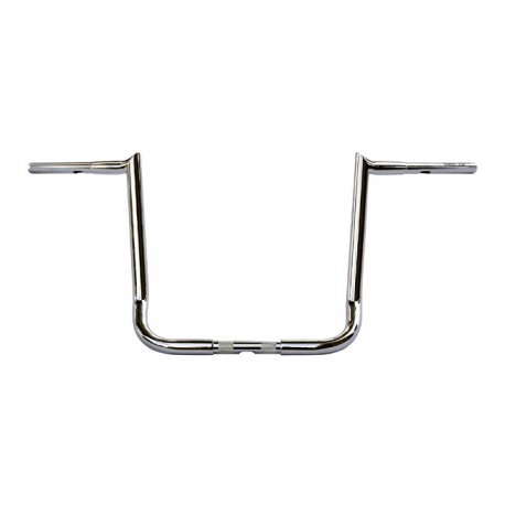 KIEROWNICA WILD1, Chubby Hooked 1-1/4" ape hangers. 16" rise. Chrom