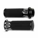 Manetki Arlen Ness Fusion billet deep cut, czarne