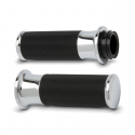 Manetki Arlen Ness Fusion billet smooth, chromowane