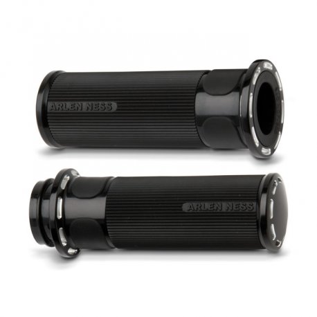 Manetki Arlen Ness Fusion billet slot track, czarne